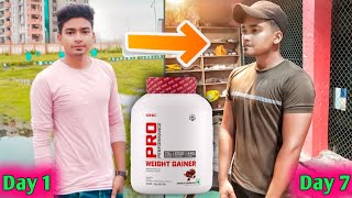 Gnc Pro performance weight gainer  Review  Gain weight Too fast [upl. by Nottap]