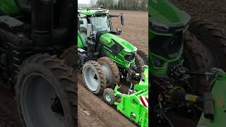 Potato🥔 planting  DeutzFahr Agrotron 7250 TTV Warrior quotJava Greenquot [upl. by Nodnarbal]