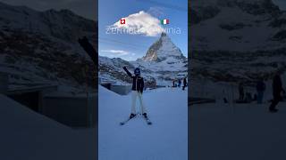 스위스에서 이탈리아까지 스키타고 국경넘기 switzerland skitour zermatt cervinia [upl. by Tnarud]