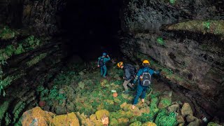 Exploramos una Cueva Volcánica Gigante  La Cueva del Fraile [upl. by Blackwell]