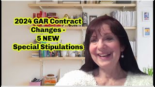 2024 GAR Contract Changes Special Stipulations [upl. by Rebmetpes]