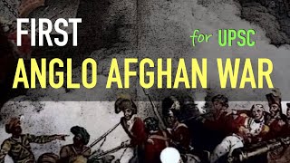 First Anglo Afghan War  Tripartite Treaty 1838  Modern History for UPSC [upl. by Atreb]