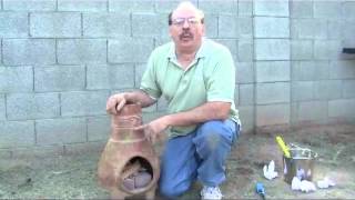 How to Use a Clay Chimenea [upl. by Tertia567]