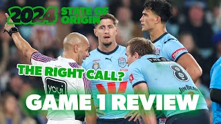 Game 1 REVIEW  State of Origin 2024 [upl. by Madeleine]