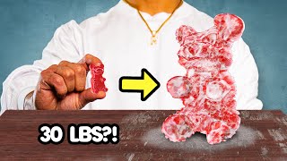 Our Freeze Drier Made Our Mini Gummy Bear GIANT SATISFYING ASMR [upl. by Ennahgem252]