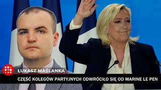 Kolejna porażka Marine Le Pen Ekspert Zapowiadała że już nie będzie się ubiegała o prezydenturę [upl. by Releyks]