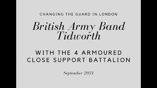 British Army Band Tidworth and 4 Armoured Close Support Battalion [upl. by Aibar234]