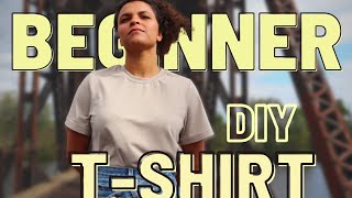 How to Sew a Tshirt  Beginner Friendly [upl. by Alegna]