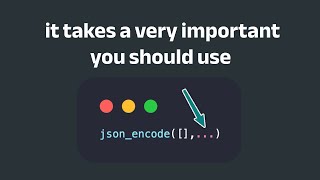 this parameter will save your time when using jsonencode [upl. by Erika254]