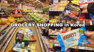 Grocery Shopping in Korea  Autumn Discount  Fall Grocery with Prices  Shopping in Korea [upl. by Corabelle]