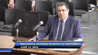 Mashpee Zoning Board of Appeals  6122024 [upl. by Elleral]