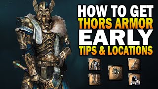 How To Get Thors Armor EARLY Tips That Will Save Your Life  Assassins Creed Valhalla [upl. by La]