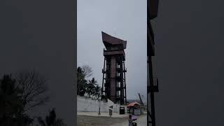 Menara Songket menara pandang di Muara Labuh menarapandang rumahgadang rumahadat minang unik [upl. by Waxler]