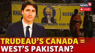 India Canada News LIVE  India Cana Row  Trudeau Accuses India Of Supporting Violent Crimes  N18G [upl. by Aysahc674]