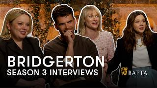 Nicola Coughlan and Luke Newton on Penelope and Colins love story in Bridgerton Season 3  BAFTA [upl. by Xer30]