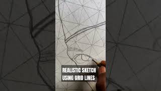 REALISTIC SKETCH USING GRID LINES [upl. by Lenhard]