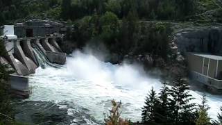 Brilliant Dam Kootenay River [upl. by Eramal]