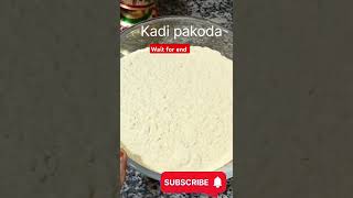 Traditional Kadi ki recipe short video [upl. by Dlanod]