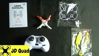 Lidi RC L7 Nano Quadcopter Drone Unboxing Video [upl. by Olwena108]