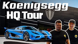 Koenigseggs NEW HQ Tour [upl. by Samella]