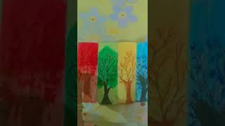 Art and craft by Kaviya Art lyrics song music craft mai Kaviya 🥰🥰🥰 [upl. by Warfold]