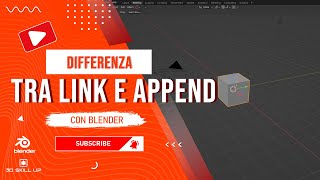 Link e Append con Blender linkingblender [upl. by Tiphane657]