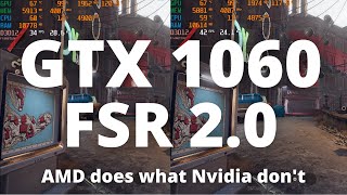 FSR 20 tested on GTX 1060 6GB  1080p 1440p 4K [upl. by Brenza]