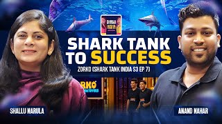 From Shark Tank to Success Zorkos Journey  Shallu Nisha Podcast [upl. by Rother]