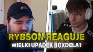 RYBSON reaguje na WIELKI UPADEK BOXDELA WARDĘGA WYPADEK IZAK NATAN [upl. by Tonya]