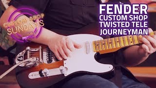 Fender Custom Shop LTD quotTwisted Telequot Journeyman Relic 2Tone Sunburst  Custom Shop Sunday [upl. by Niarfe]