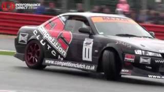 Drift Fails During Drifting Display  Trax 2011 Silverstone [upl. by Stoneham]