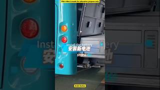 Chinese electric bus charging station amazingfacts technology automobile car science facts [upl. by Ahtamat794]