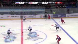 Russia  USA 21 U20 IIHF WJC 2013 █ Россия  США Молодежный чм [upl. by Ilujna]