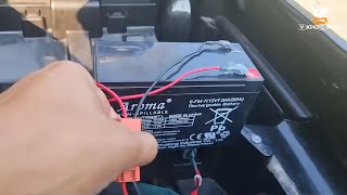 Accu 12V 7 2Ah tbv elektrische kinderauto accuauto accu kinderauto batteryreplacement kidscar [upl. by Jaqitsch521]