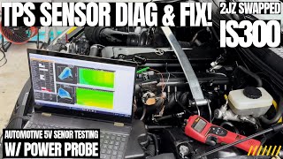 Fix Your TPS Sensor in 30 Minutes with This Simple Process 2JZ Swapped IS300 [upl. by Cotsen866]