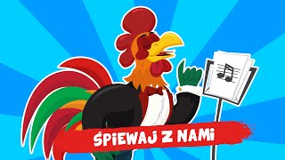 Śpiewaj z nami  Wyszedł kogut na podwórze  Śpiewające Brzdące 😄😄😄 [upl. by Koffman]