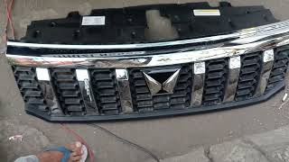 Mahindra new Bolero remove front grill [upl. by Fihsak]