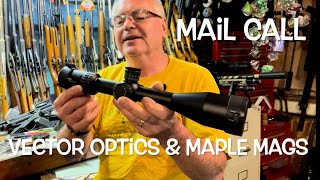 Mail call with Vector Optics Orion Pro Max 624x50 amp Maple Custom Zelos mags amp single shot [upl. by Anead]