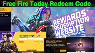 New Redeem Code Website Free Fire  Free Fire Today Redeem Code Tamil  FF Today Redeem Code Tamil [upl. by Aneema]