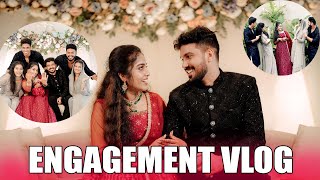 ENGAGEMENT VLOG 💍  ANJITHA ❤️ AMAL [upl. by Amalita]