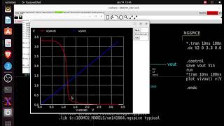 EEE351  Microelectronic Devices and Circuits Lab 8  DC Sweep Simulation [upl. by Siramay]