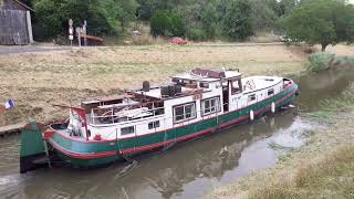 peniche survle canal des houillères de la sarre [upl. by Ainiger556]