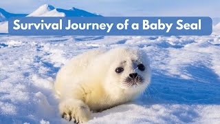 Survival Journey of a Baby Harp Seal From Solitude to Independence [upl. by Engen392]