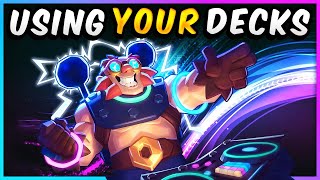 Playing YOUR Best Clash Royale Decks [upl. by Ellynn]