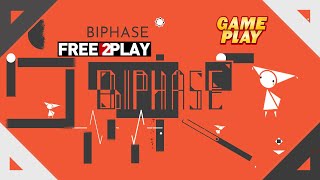 Biphase ★ Gameplay ★ PC Steam  Free to Play  2D logical platformer game 2021 ★ HD 1080p60FPS [upl. by O'Kelly]