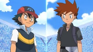 Pokémon Battle USUM Sinnoh Ash Vs Gary Pokemon Rival [upl. by Dnalsor]