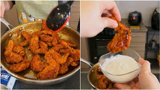 Very easy buffalo wings recipe [upl. by Nerissa]