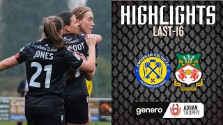 HIGHLIGHTS  Cwmbran Celtic Women vs Wrexham AFC Women [upl. by Sykleb]