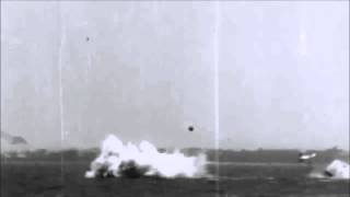 Douglas A26C breaks apart in midair testing a bouncing bomb [upl. by Aneek]