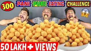 300 PANI PURIGOLGAPPA EATING COMPETITION  PANI PURI CHALLENGE  Food Challenge India Episode58 [upl. by Ayet]